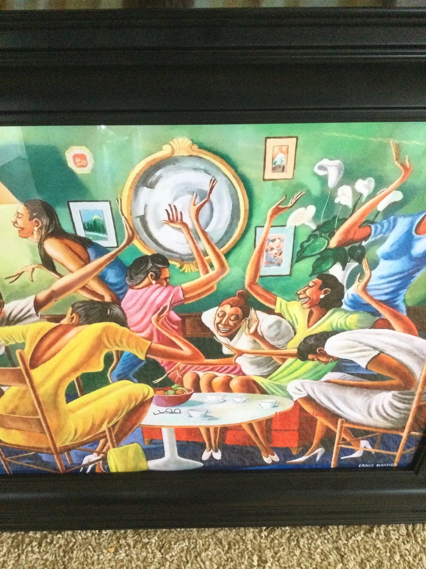The sisters gathering is a wonderful piece of art