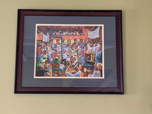 Solid Rock Congregation 1993 by Ernie Barnes